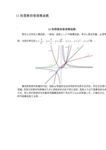 11张图教你看透幂函数