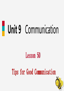 【新】九年级(初三)英语下册-Unit-9-Communication-Lesson-50-Tips