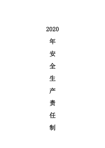 水利工程安全生产责任制