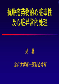 抗肿瘤药物的心脏毒性PPT参考幻灯片共50页文档