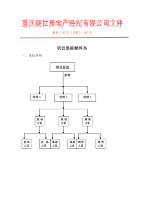 (项目管理)项目部组织架构