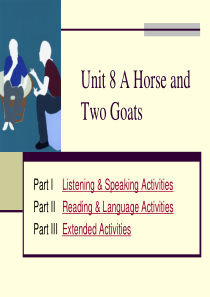 Unit8-A-Horse-and-Two-Goats