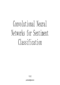 Convolutional-Neural-Networks-for-Sentiment-Classi