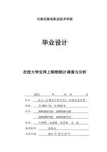 大学生网上购物调查报告定稿