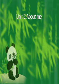 朗文英语2AUnit-2-About-me