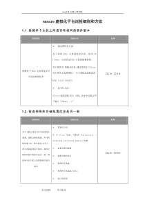 vmvare虚拟化平台巡检细则与方法