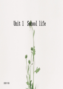 school-lifePPT课件