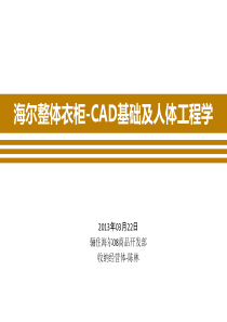 CAD设计基础及衣柜设计