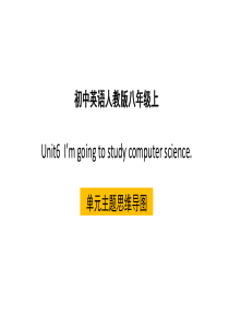 八年级上Unit6I-am-going-to-study-computer-science单元主题思