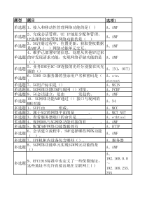 5G产品-考试题