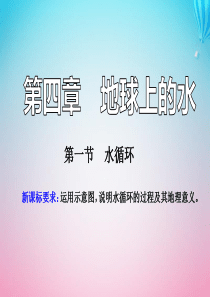 新教材高中地理第四章地球上的水第一节水循环课件湘教版必修第一册