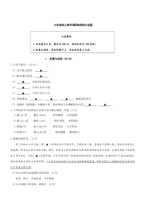 2020江苏九年级线上教学检测语文试题含答案