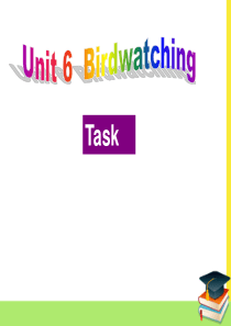 牛津译林版英语八年级上课件：unit6-birdwatching-task