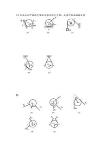 工程力学习题答案高等教育