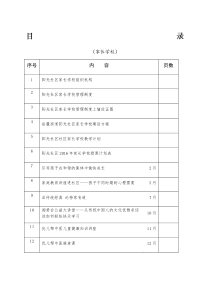 家长学校整套目录内容