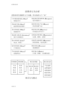 《消费者行为分析报告》