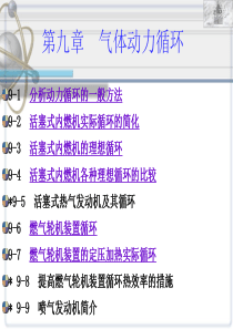第九章-气体动力循环
