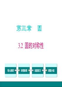 北师大版九年级下数学《3.2圆的对称性》课件