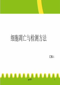 细胞凋亡实验--ppt课件