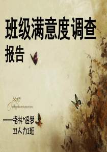 班级满意度调查报告,格林追梦