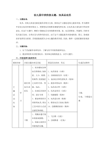 中班主题玩具总动员