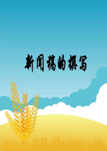 《新闻稿的撰写》PPT课件