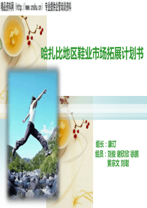 哈扎比地区鞋业市场拓展计划书（PPT29页）