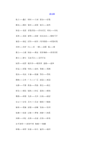 部编版四年级上册语文知识点汇总(全册)