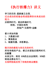 团队执行力打造必备宝典：《执行核爆力》经典讲义