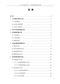 洋河股份财务报告分析