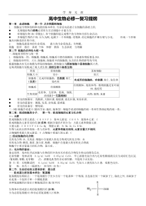 2020年整理高一生物必修一复习提纲(完整版).pdf