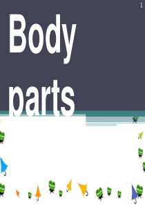 My-body-parts身体部位英语课件