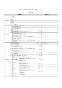 企业信息采集表