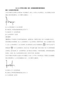 20202021学年高二物理专题训练下电势电场强度的图像问题pdf含解析