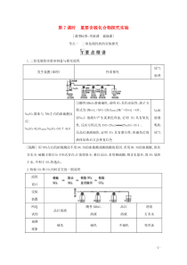 2021高考化学一轮复习第四章第7课时重要含硫化合物探究实验教案鲁科版