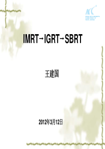 IMRT-IGRT-SBRT