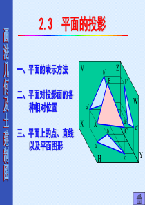 平面的投影.ppt