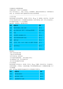 目前微机的主流配置和选购