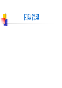 团队管理与建设