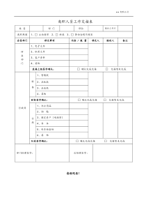 《离职人员工作交接表》-最新标准文本