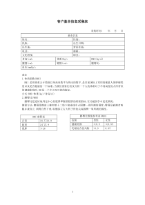 功能医学健康管理问卷