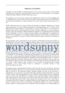 成功申请Medicine博士-PS范文——WordSunny