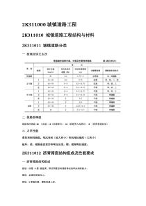 二建市政实务总结-