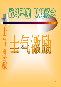 战斗型团队之士气激励（PPT36页)