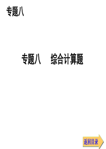 物理中考复习课件专题八综合计算题