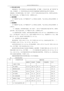 建设工业项目财务评价报告