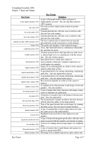 计算机专业英语影印版(Computing-Essentials-2008)课后答案大全——第七单元C