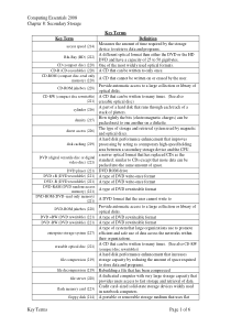 计算机专业英语影印版(Computing-Essentials-2008)课后答案大全——第八单元C