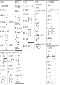 安德森-商务与经济统计公式汇总