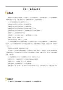 2020年上海高考数学二轮复习热点难点全面突破专题15数形结合思想学生版